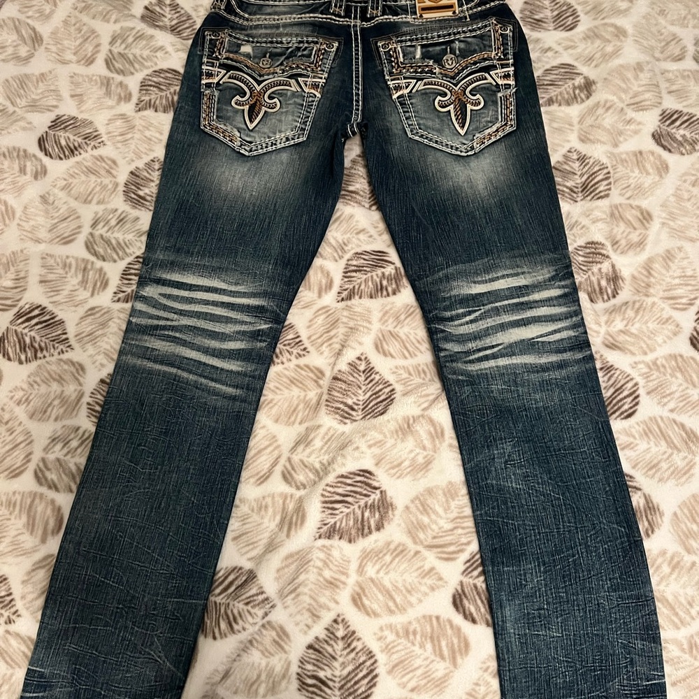 ROCK REVIVAL JEANS SZ 34